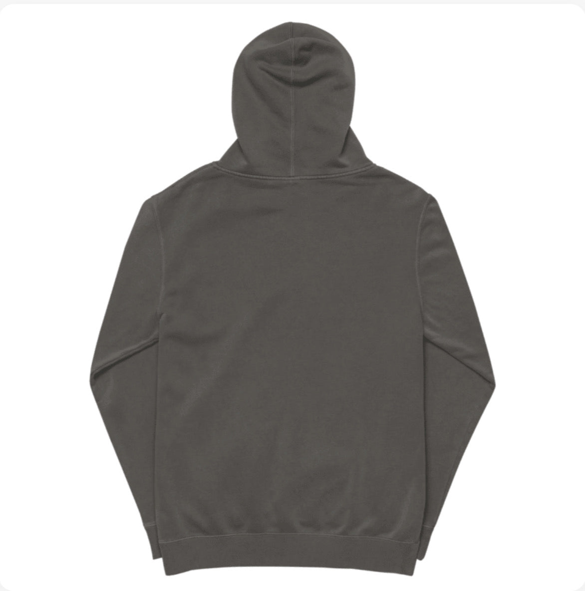 Process is Purpose Pigment dyed hoodie (Pigment black)(Unisex)