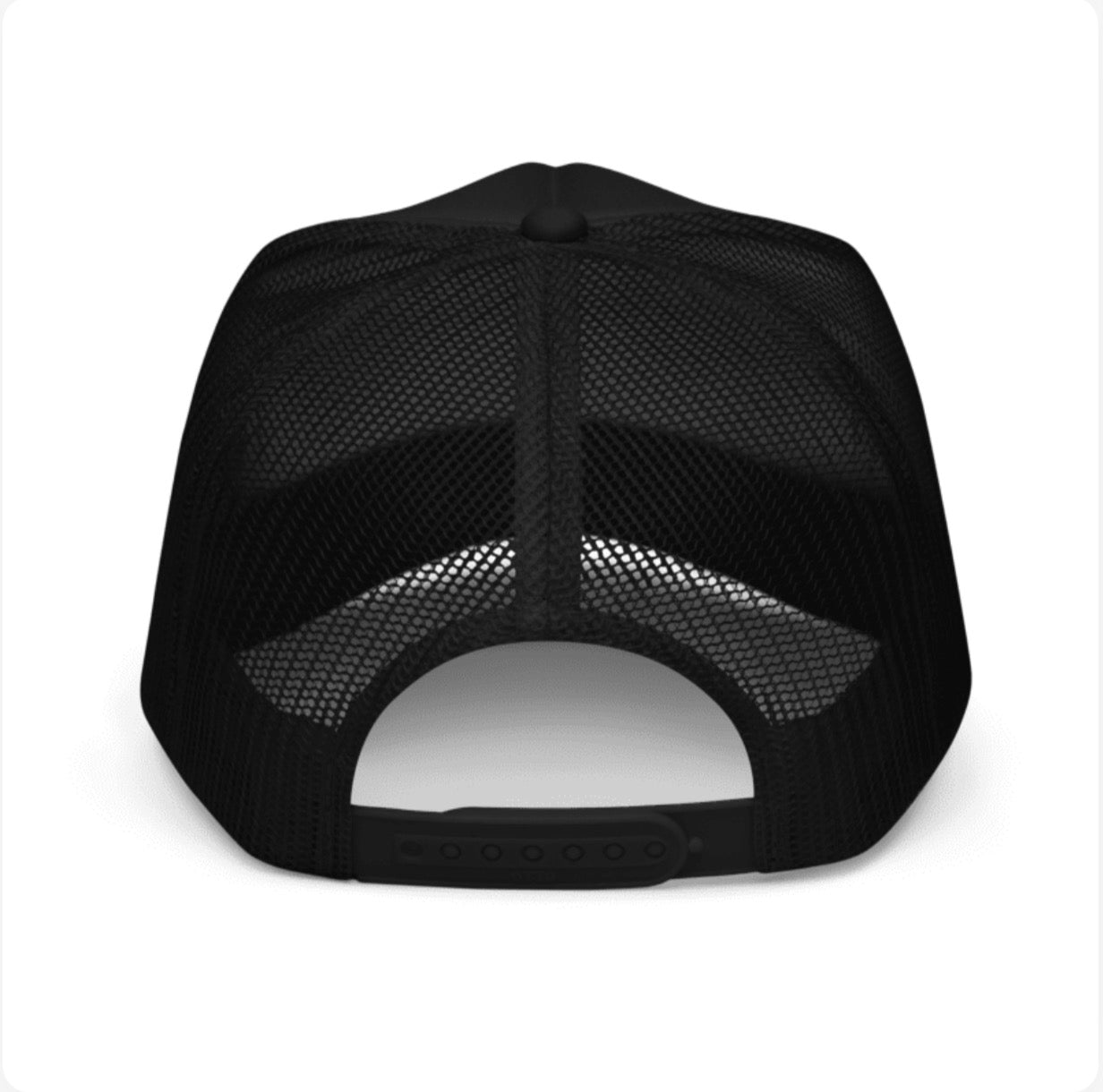 Process is Purpose Black Trucker Hat (Unisex)