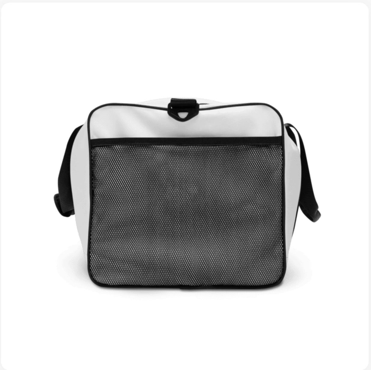 Process is Purpose Gym duffle bag (white)