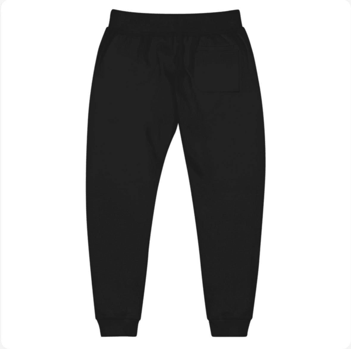 Process is Purpose Fleece joggers (Black) (Unisex)