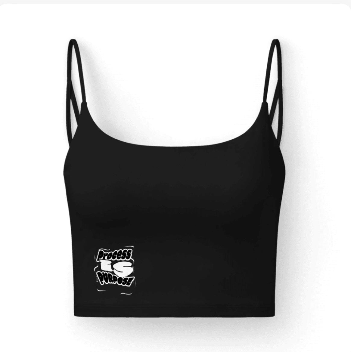 Process is Purpose Women’s Lux Bra (Black)