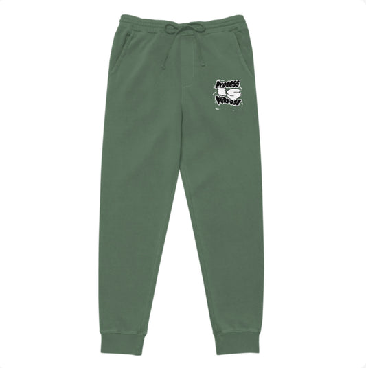 Process is Purpose Pigment dyed sweatpants (Pigment alpine green) (Unisex)
