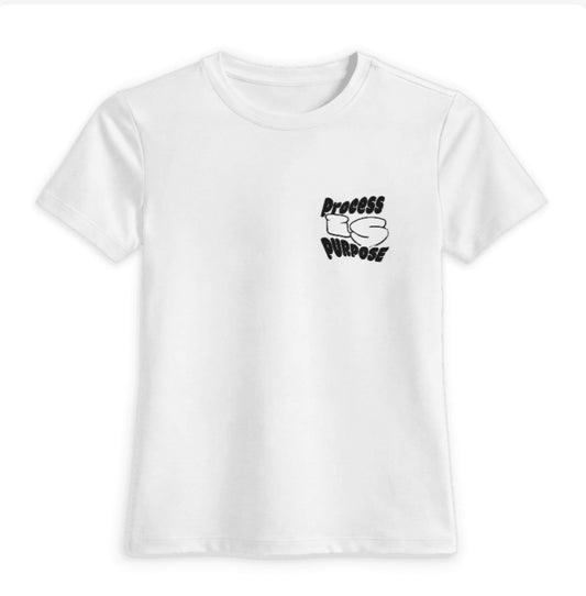 Process is Purpose Women’s Luxe T-Shirt (White)