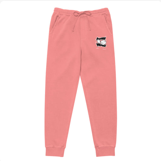 Process is Purpose Pigment dyed sweatpants (Pigment pink) (Unisex)