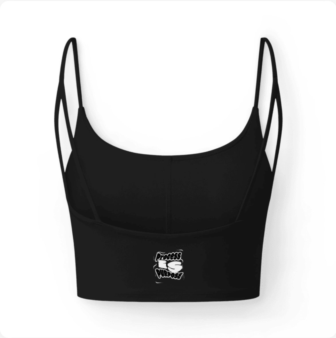 Process is Purpose Women’s Lux Bra (Black)