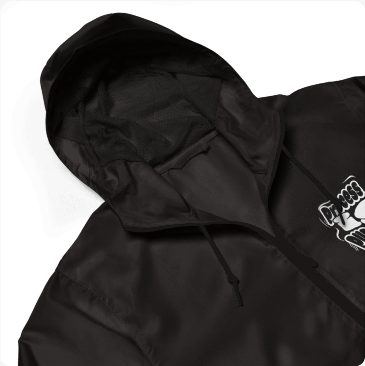 Process is Purpose Windbreaker (black)(Unisex)