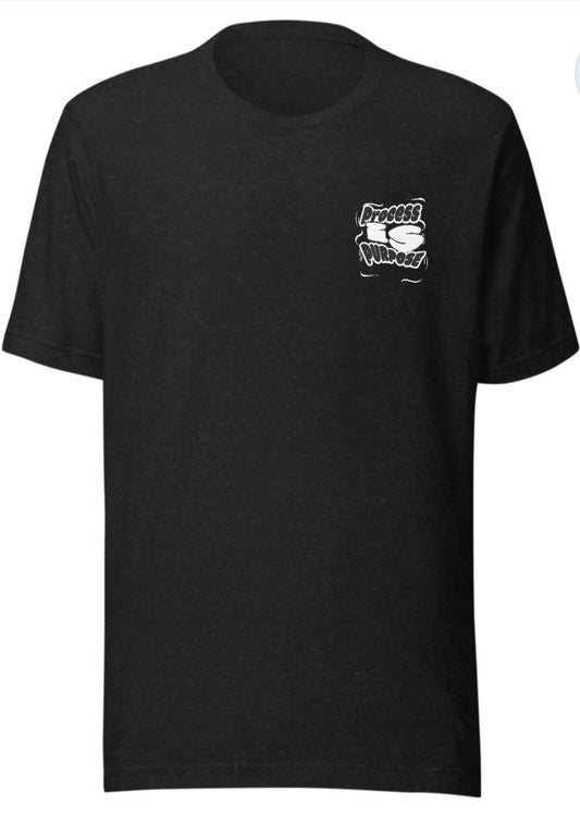 Process is Purpose T-shirt (Black) (Unisex)